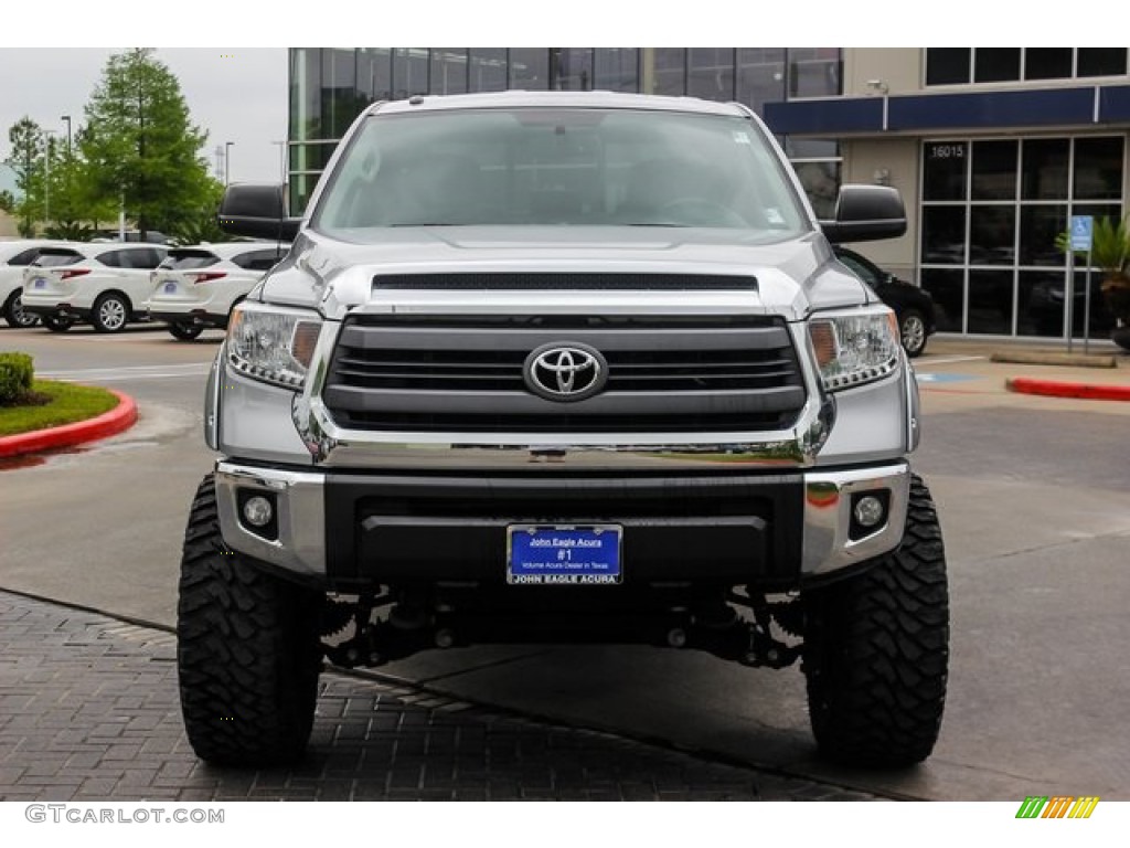 2015 Tundra SR5 Double Cab 4x4 - Silver Sky Metallic / Graphite photo #2