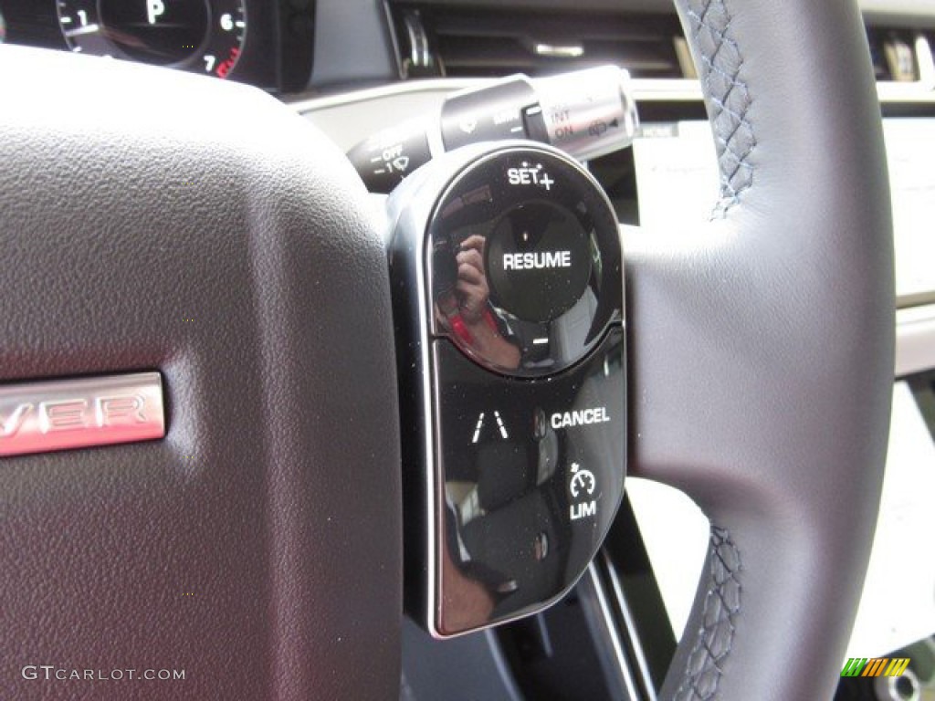 2020 Land Rover Range Rover Evoque SE Cloud Steering Wheel Photo #132957302