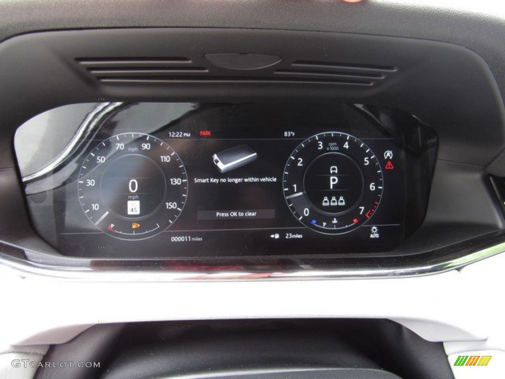 2020 Land Rover Range Rover Evoque First Edition Gauges Photo #132958043