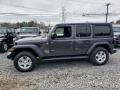 2019 Granite Crystal Metallic Jeep Wrangler Unlimited Sport 4x4  photo #3