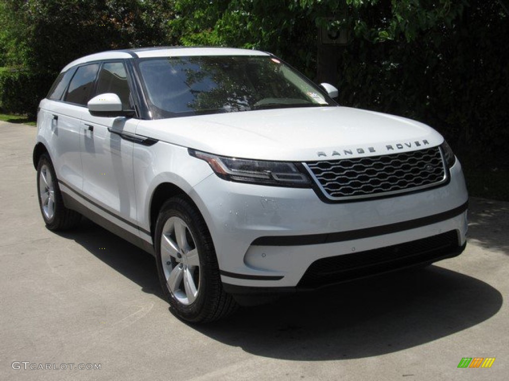 2019 Range Rover Velar S - Yulong White Metallic / Acorn/Ebony photo #2