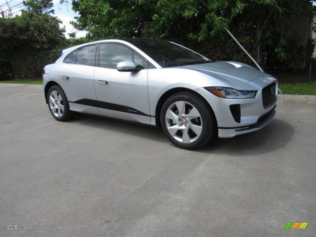 Indus Silver Metallic 2019 Jaguar I-PACE SE AWD Exterior Photo #132959786