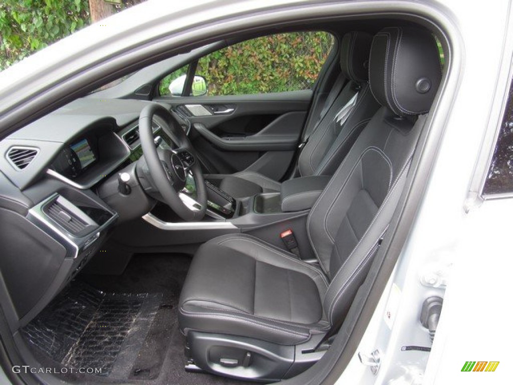Ebony Interior 2019 Jaguar I-PACE SE AWD Photo #132959798
