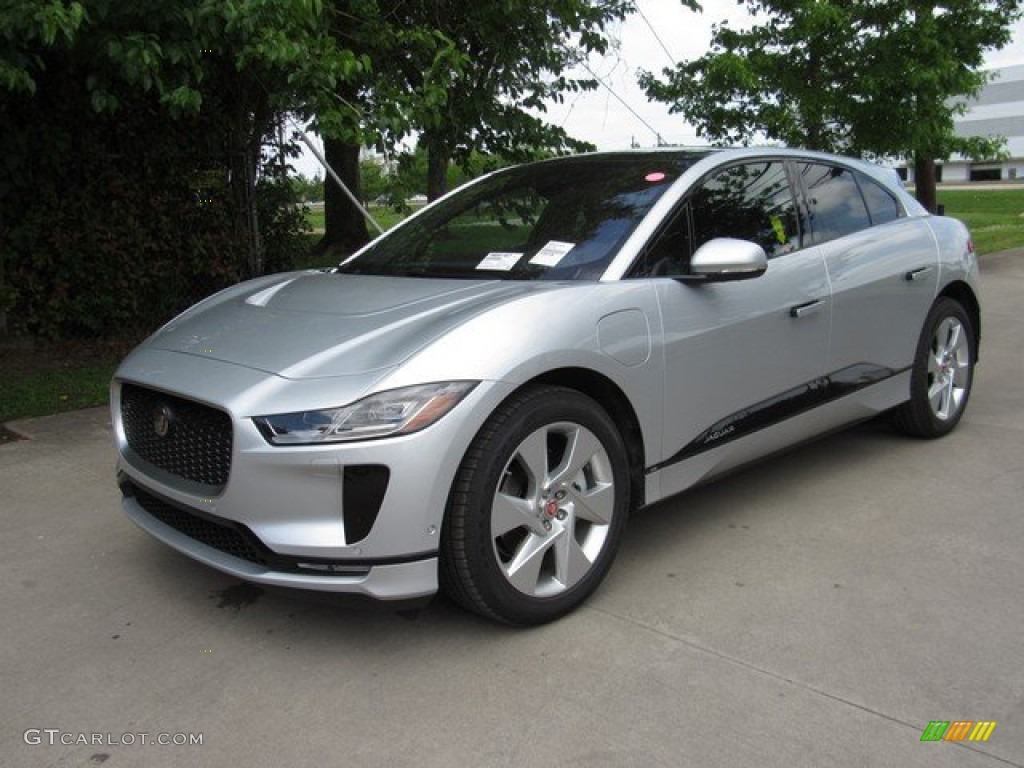 Indus Silver Metallic 2019 Jaguar I-PACE SE AWD Exterior Photo #132959840