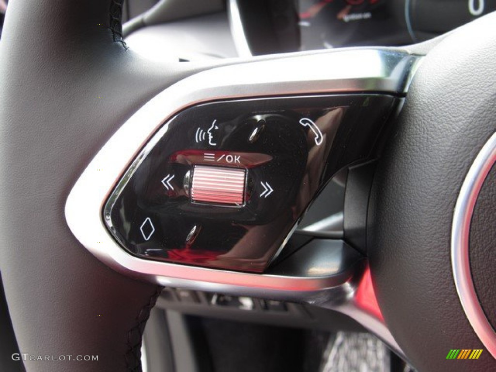 2019 Jaguar I-PACE SE AWD Ebony Steering Wheel Photo #132959921