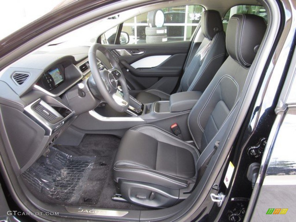 Ebony Interior 2019 Jaguar I-PACE SE AWD Photo #132959984