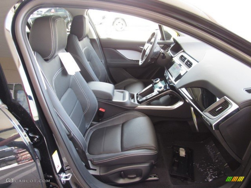 Ebony Interior 2019 Jaguar I-PACE SE AWD Photo #132959993
