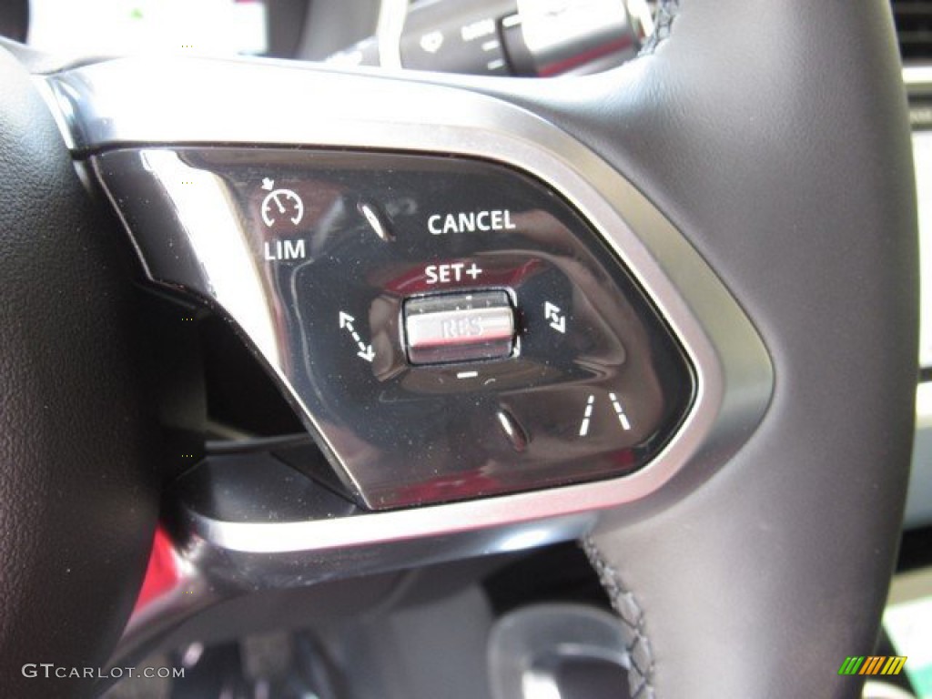 2019 Jaguar I-PACE SE AWD Ebony Steering Wheel Photo #132960113