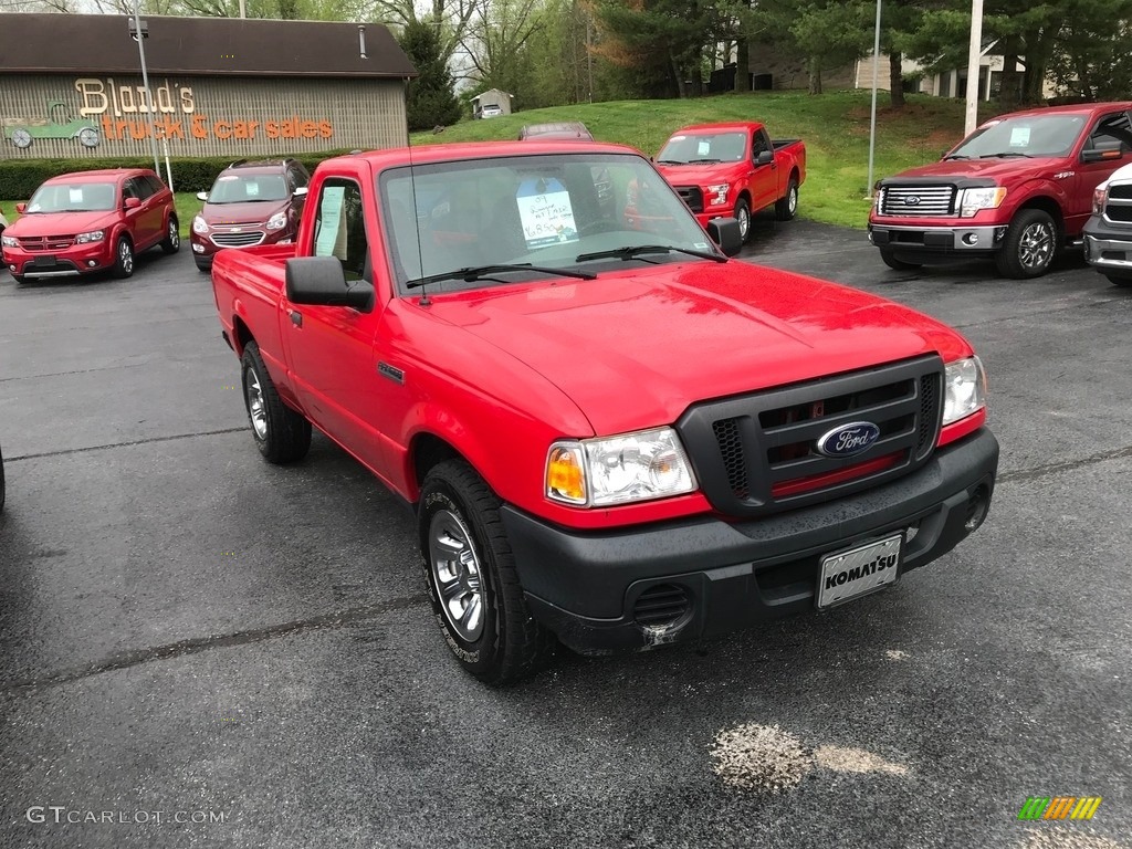 2009 Ranger Sport Regular Cab - Torch Red / Medium Dark Flint photo #3