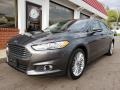 2016 Magnetic Metallic Ford Fusion SE AWD  photo #2