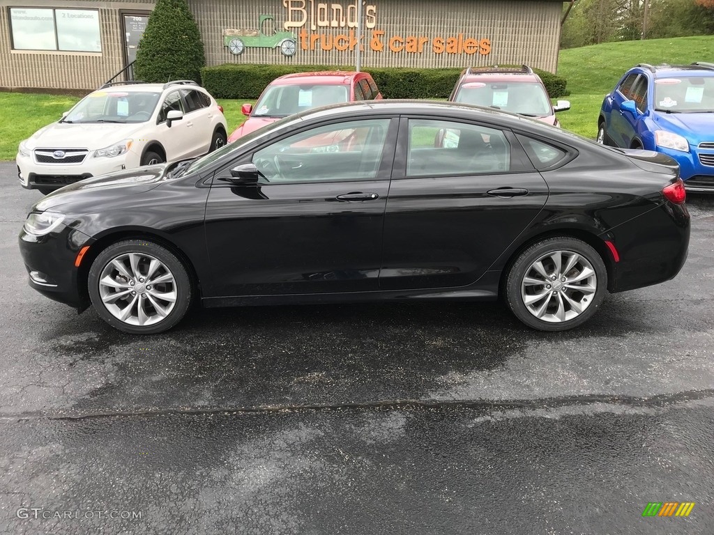 2015 chrysler 200 s black