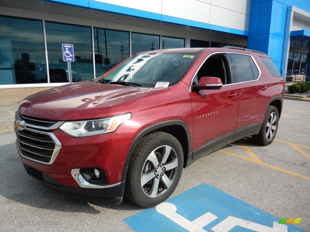 2019 Traverse LT AWD - Cajun Red Tintcoat / Jet Black photo #1