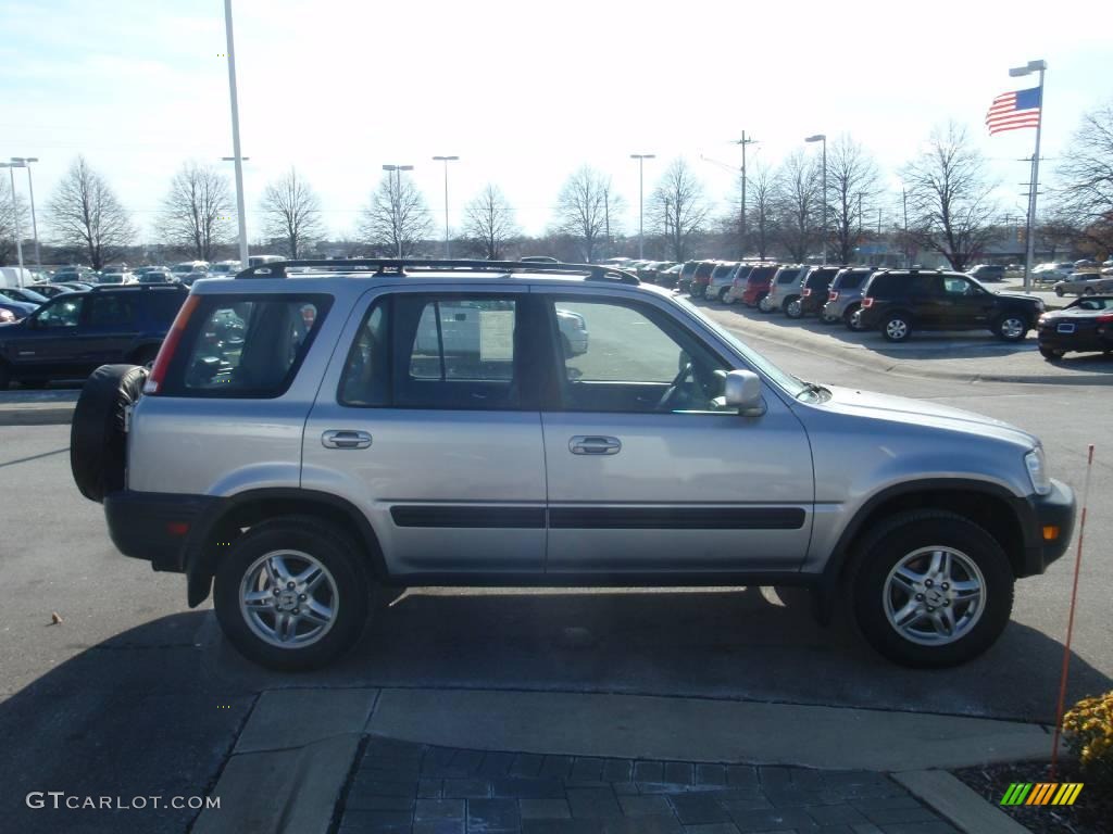 2001 CR-V EX 4WD - Satin Silver Metallic / Dark Gray photo #6