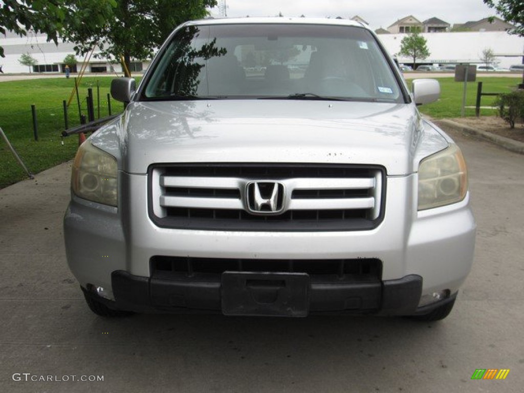 2007 Pilot EX-L - Nimbus Gray Metallic / Gray photo #11