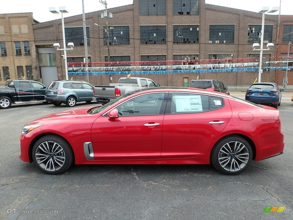 HiChroma Red 2019 Kia Stinger 2.0L AWD Exterior Photo #132963176