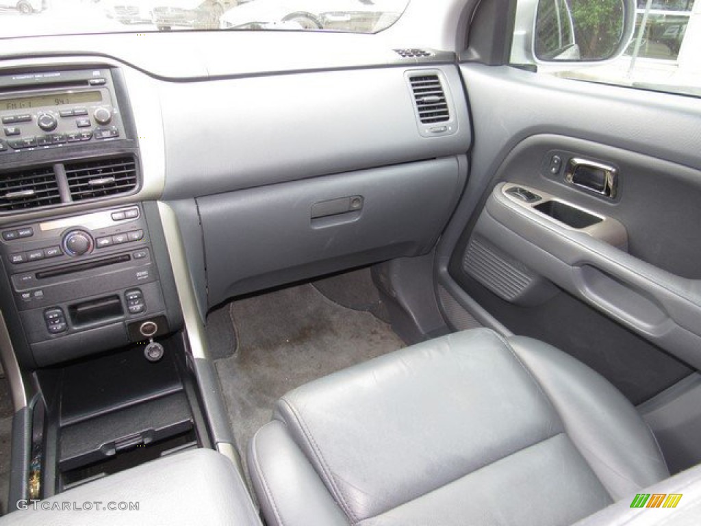 2007 Pilot EX-L - Nimbus Gray Metallic / Gray photo #16