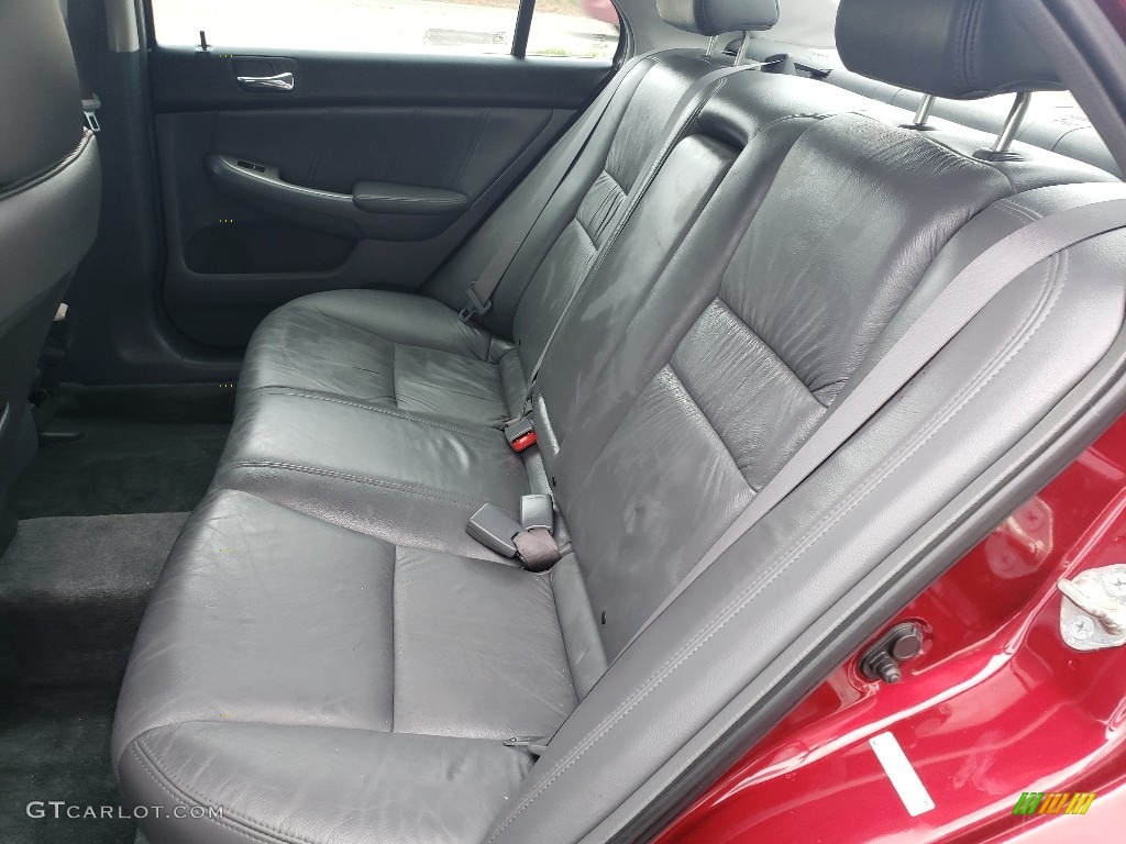 2004 Accord EX V6 Sedan - Redondo Red Pearl / Gray photo #3