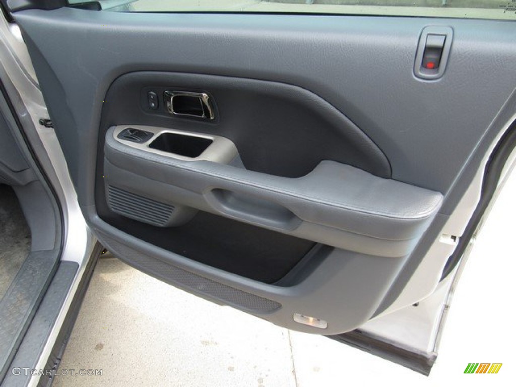 2007 Pilot EX-L - Nimbus Gray Metallic / Gray photo #24