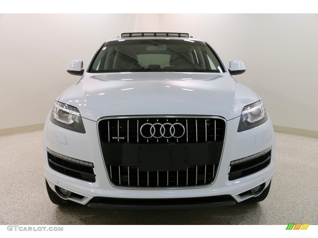 2014 Q7 3.0 TFSI quattro - Glacier White Metallic / Black photo #2