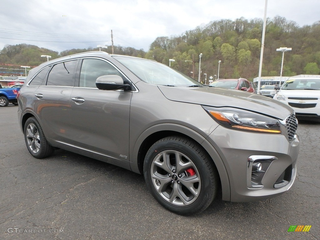Titanium Silver 2019 Kia Sorento SX AWD Exterior Photo #132964400