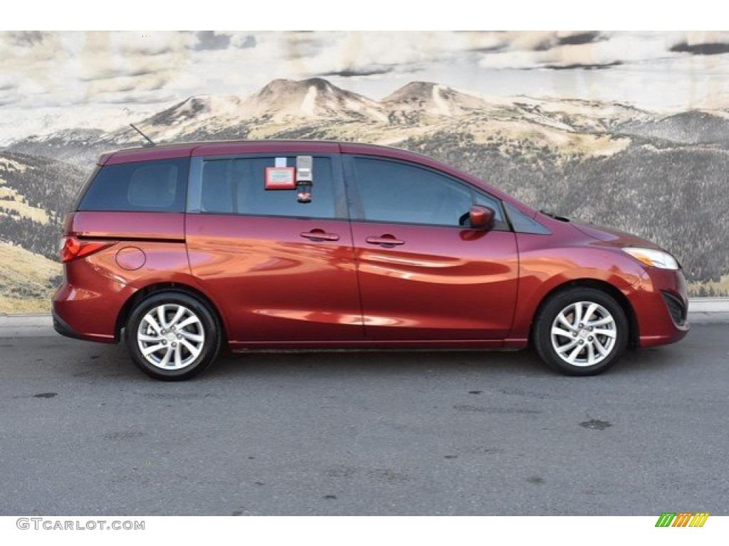 2012 MAZDA5 Sport - Copper Red Mica / Sand photo #2