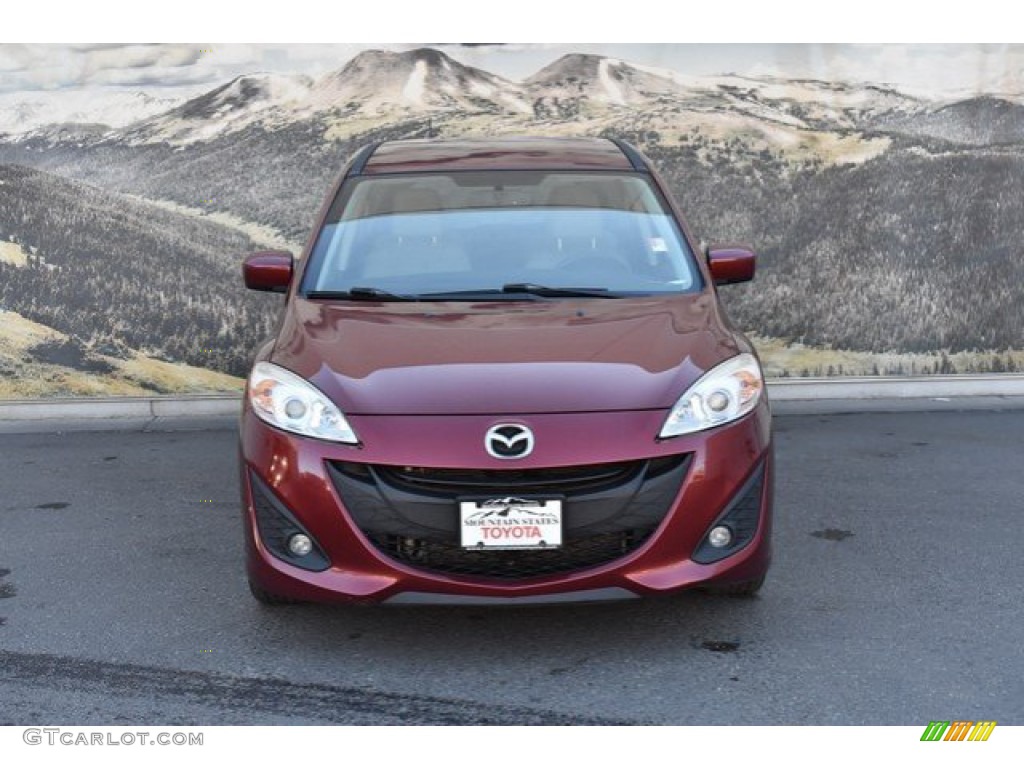 2012 MAZDA5 Sport - Copper Red Mica / Sand photo #4