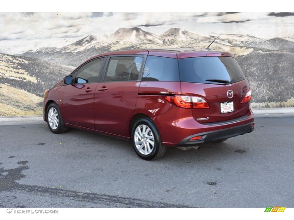 2012 MAZDA5 Sport - Copper Red Mica / Sand photo #7