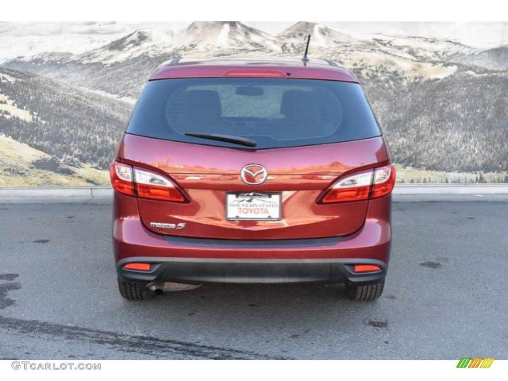2012 MAZDA5 Sport - Copper Red Mica / Sand photo #8