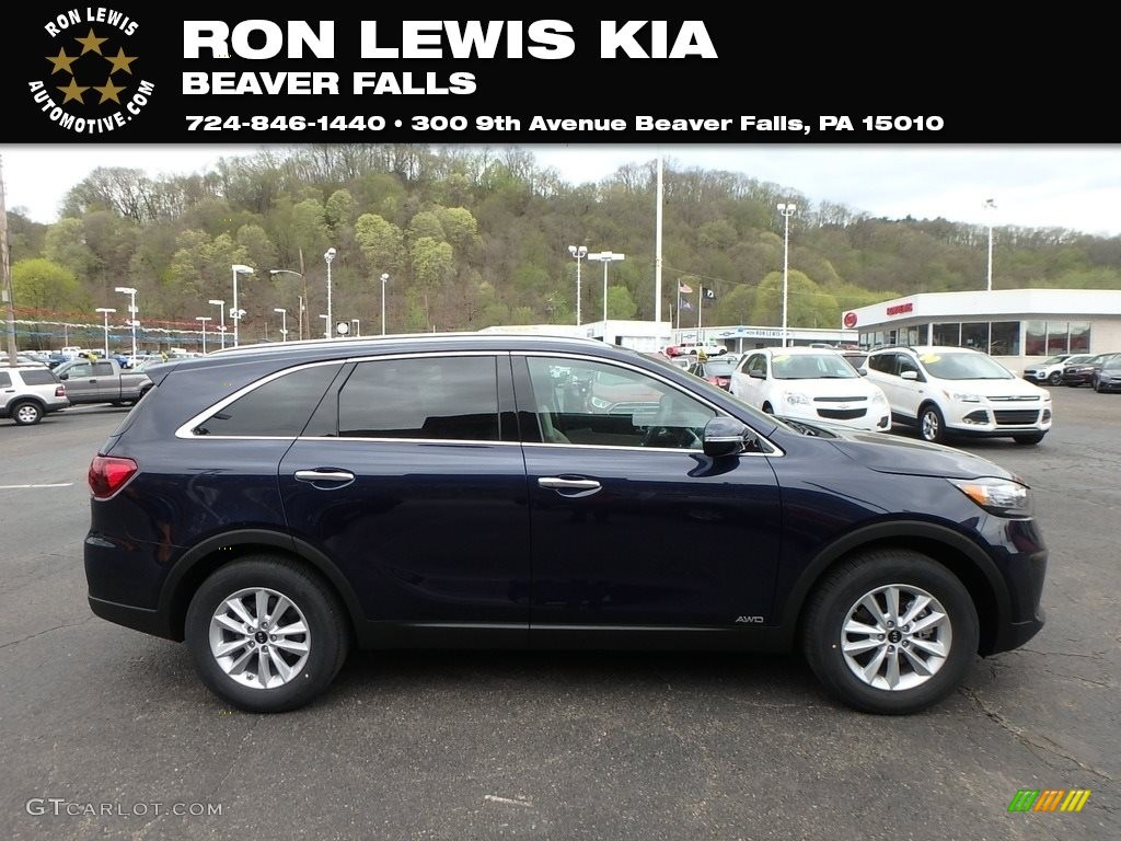 2019 Sorento LX AWD - Blaze Blue / Stone Beige photo #1