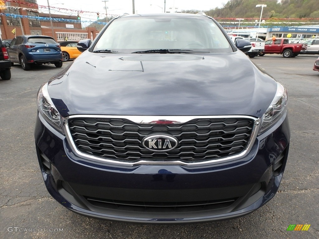 2019 Sorento LX AWD - Blaze Blue / Stone Beige photo #8