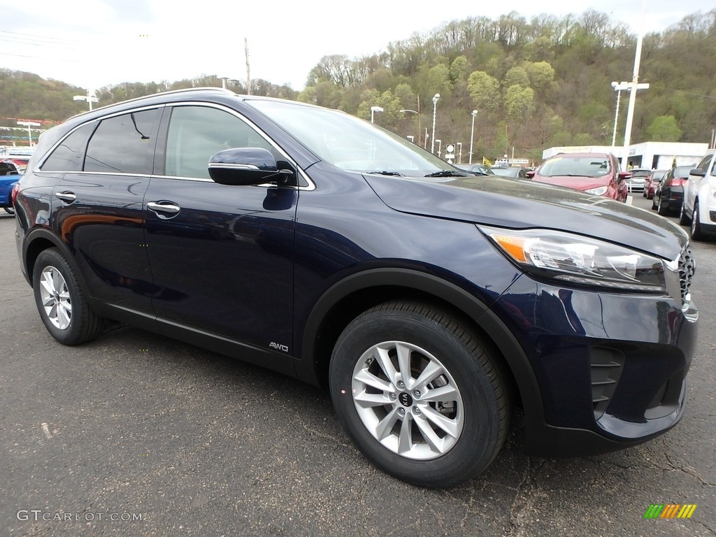 2019 Sorento LX AWD - Blaze Blue / Stone Beige photo #9
