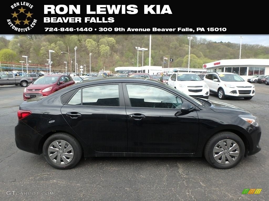 2019 Rio LX - Aurora Black / Black photo #1
