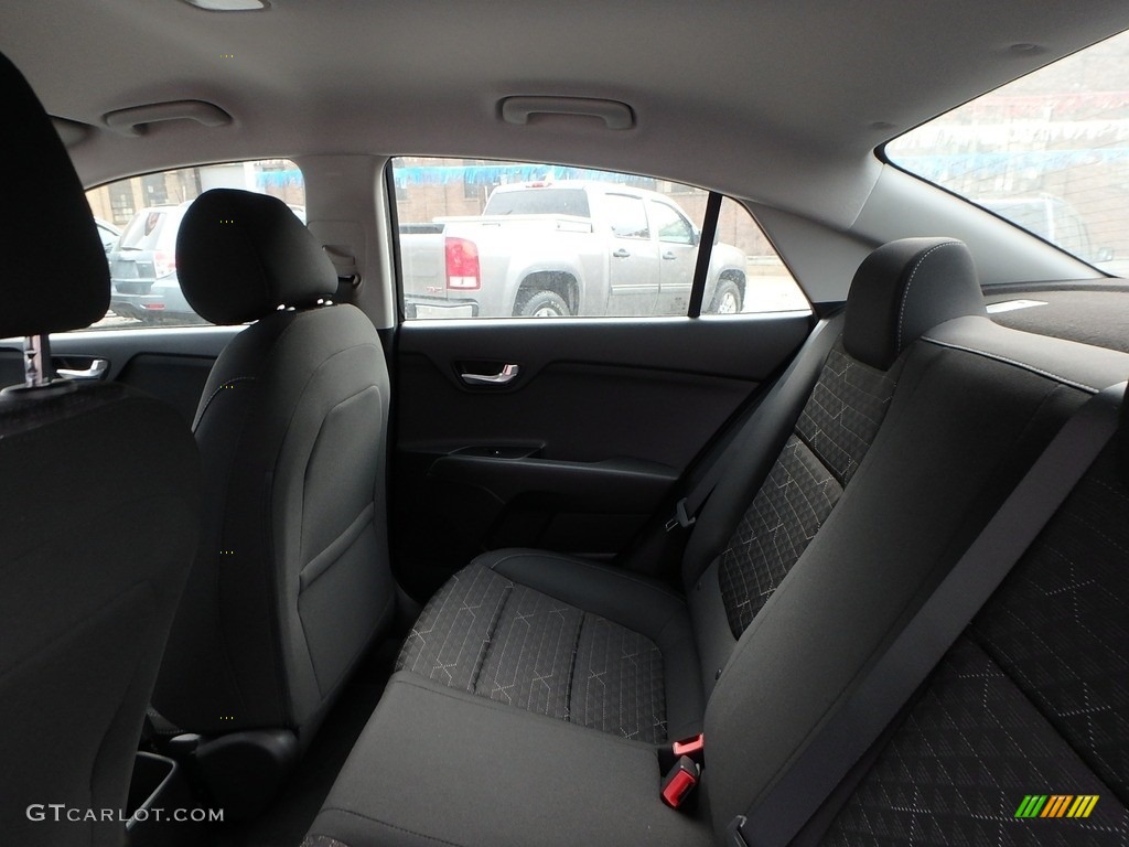 2019 Kia Rio LX Rear Seat Photos