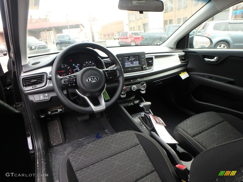 Black Interior 2019 Kia Rio LX Photo #132965651