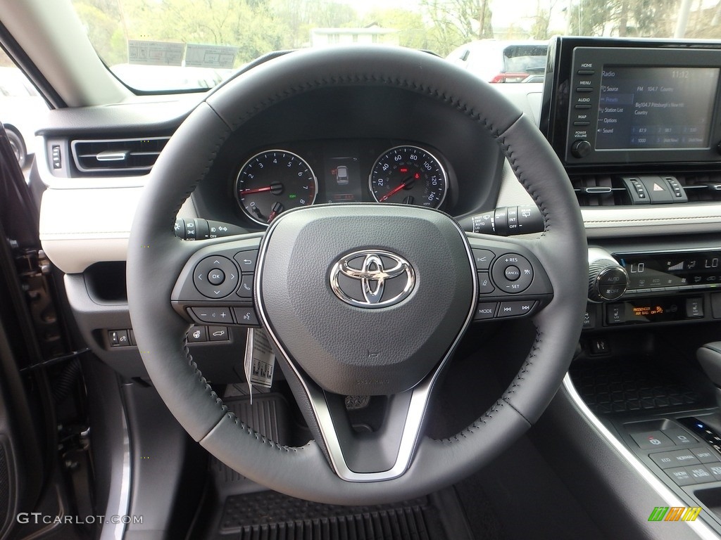 2019 RAV4 XLE AWD - Magnetic Gray Metallic / Light Gray photo #13
