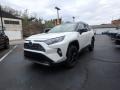 Blizzard White Pearl 2019 Toyota RAV4 XSE AWD Hybrid Exterior