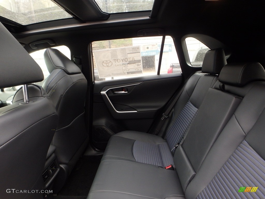 Black Interior 2019 Toyota RAV4 XSE AWD Hybrid Photo #132966098