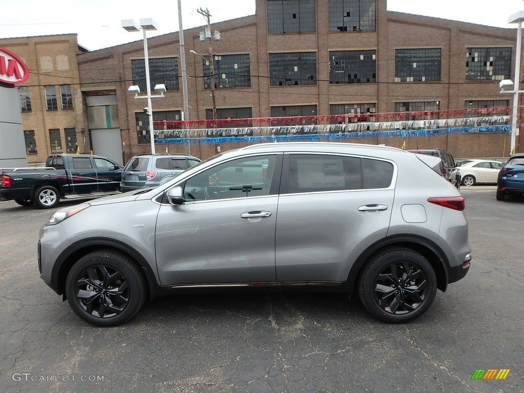 Steel Gray 2020 Kia Sportage S AWD Exterior Photo #132966303