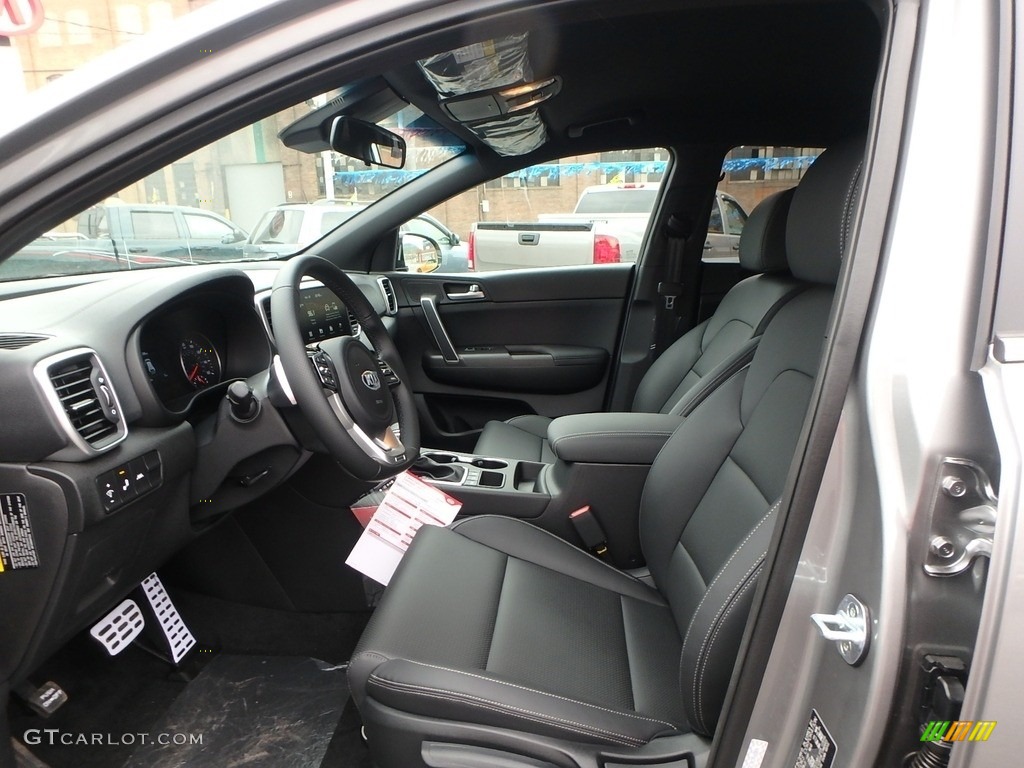 Black Interior 2020 Kia Sportage S AWD Photo #132966389