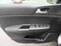 Black 2020 Kia Sportage S AWD Door Panel