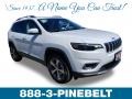 2019 Bright White Jeep Cherokee Limited 4x4  photo #1