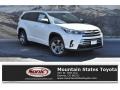 2019 Blizzard Pearl White Toyota Highlander Limited Platinum AWD  photo #1