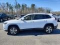 2019 Bright White Jeep Cherokee Limited 4x4  photo #3