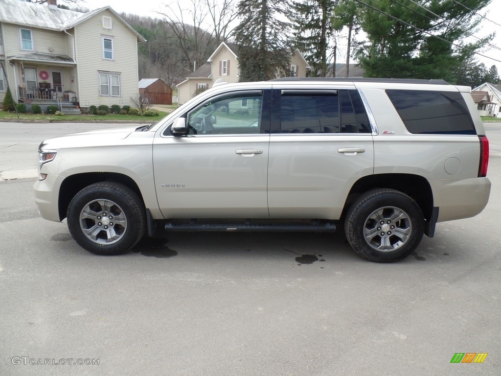 2017 Tahoe LT 4WD - Champagne Silver Metallic / Cocoa/Dune photo #8