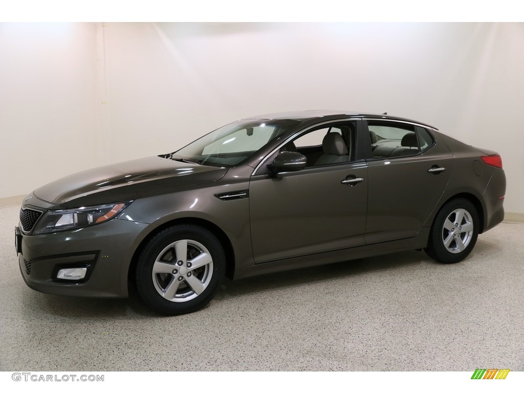 2015 Optima LX - Metal Bronze / Beige photo #3