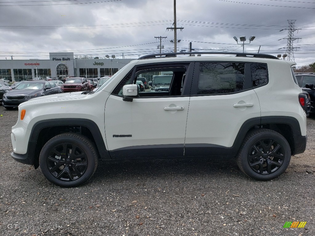 2019 Renegade Altitude 4x4 - Alpine White / Black photo #3