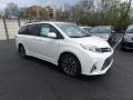 2019 Blizzard Pearl White Toyota Sienna Limited AWD  photo #1