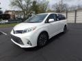 2019 Blizzard Pearl White Toyota Sienna Limited AWD  photo #4