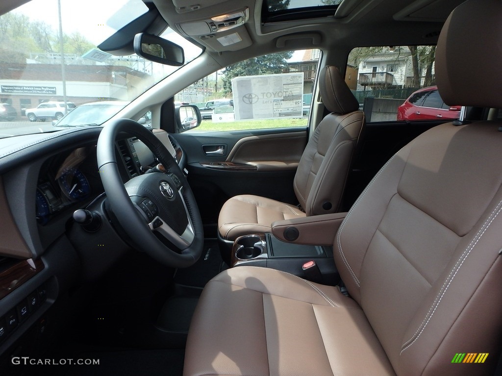 2019 Sienna Limited AWD - Blizzard Pearl White / Chestnut photo #6