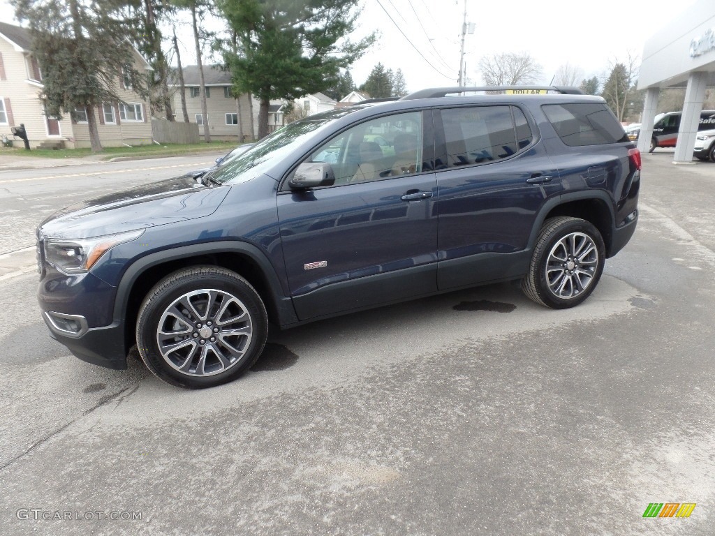 Blue Steel Metallic 2019 GMC Acadia SLT AWD Exterior Photo #132970007